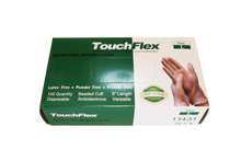 Load image into Gallery viewer, High-Performance Disposable Vinyl Latex-Free TouchFlex™ Gloves 100-Count Box