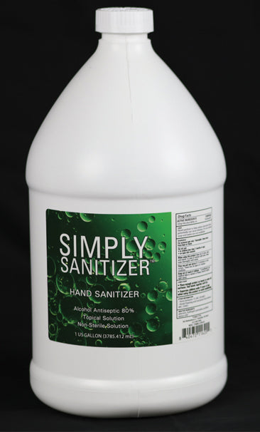 Simply Sanitizer™ - Hand Sanitizer Alcohol Antiseptic 1 Gallon